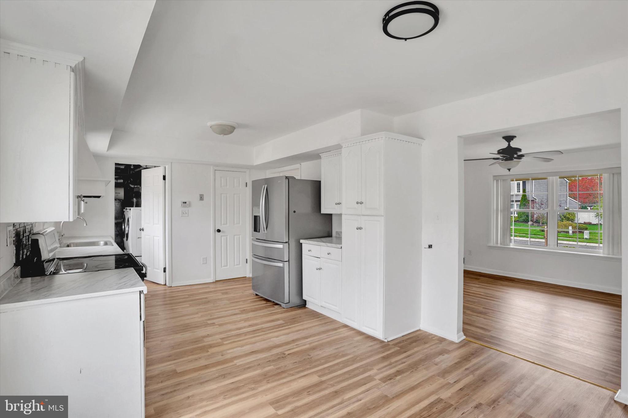 80 Dover Road Westampton, NJ 08060 - Photo 12 of 36 a kitchen with stainless steel appliances a refrigerator and a stove top oven