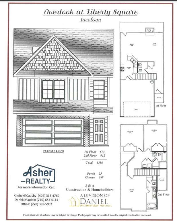 214 Eva Way Cartersville, GA 30121 - Photo 1 of 1 Jacobson Plan 3/ 2.5