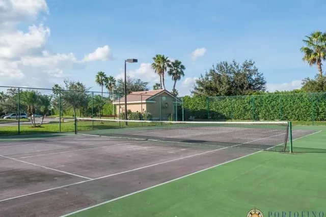 a view of a basketball court