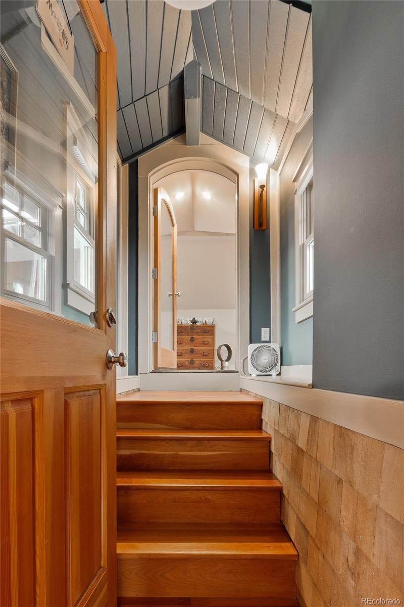 2220 Mesa Drive Boulder, CO 80304 - Photo 23 of 40 a view of entryway and hall with wooden floor