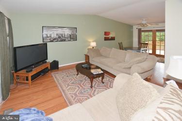 4125 Hunt Road Fairfax, VA 22032 - Photo 3 of 32 Living Room with Cathedral Ceiling