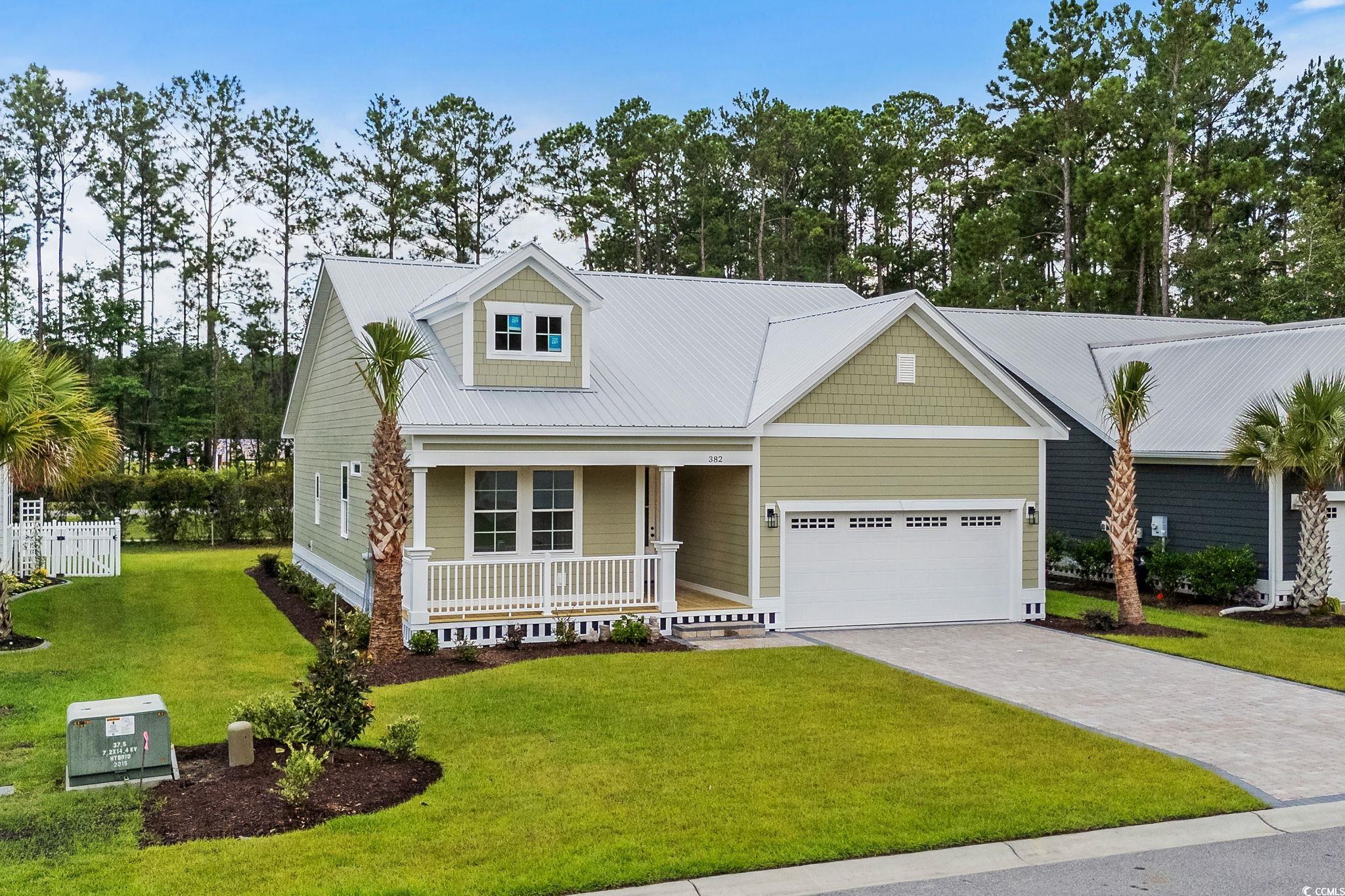 382 Waties Drive Murrells Inlet, SC 29576 - Photo 1 of 40 Craftsman house featuring covered porch, an attach