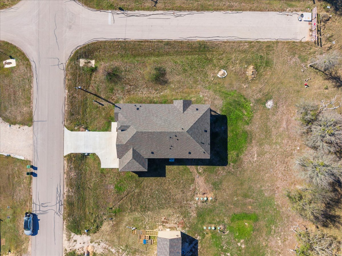 217 Gato Road Cedar Creek, TX 78612 - Photo 4 of 40 an aerial view of a house with outdoor space