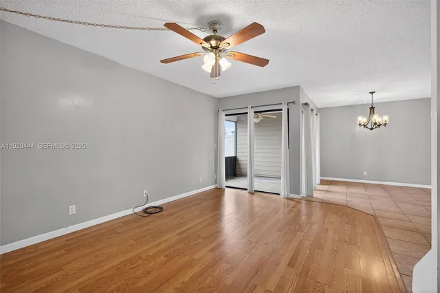wooden floor in an empty room
