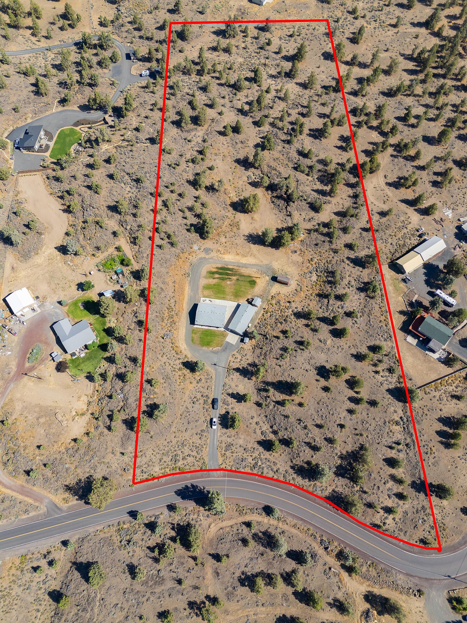 6940 Southwest Badger Road Terrebonne, OR 97760 - Photo 36 of 49 6940 SW Badger Rd aerial_0107 b copy