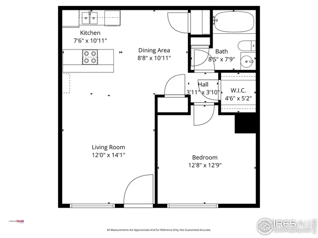 a view of a living room and balcony