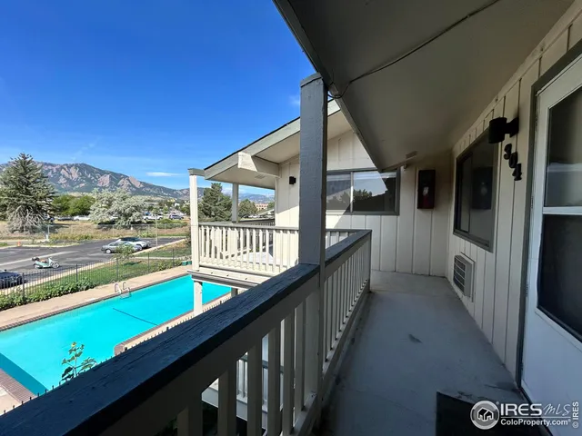 a view of a park that has a large tree