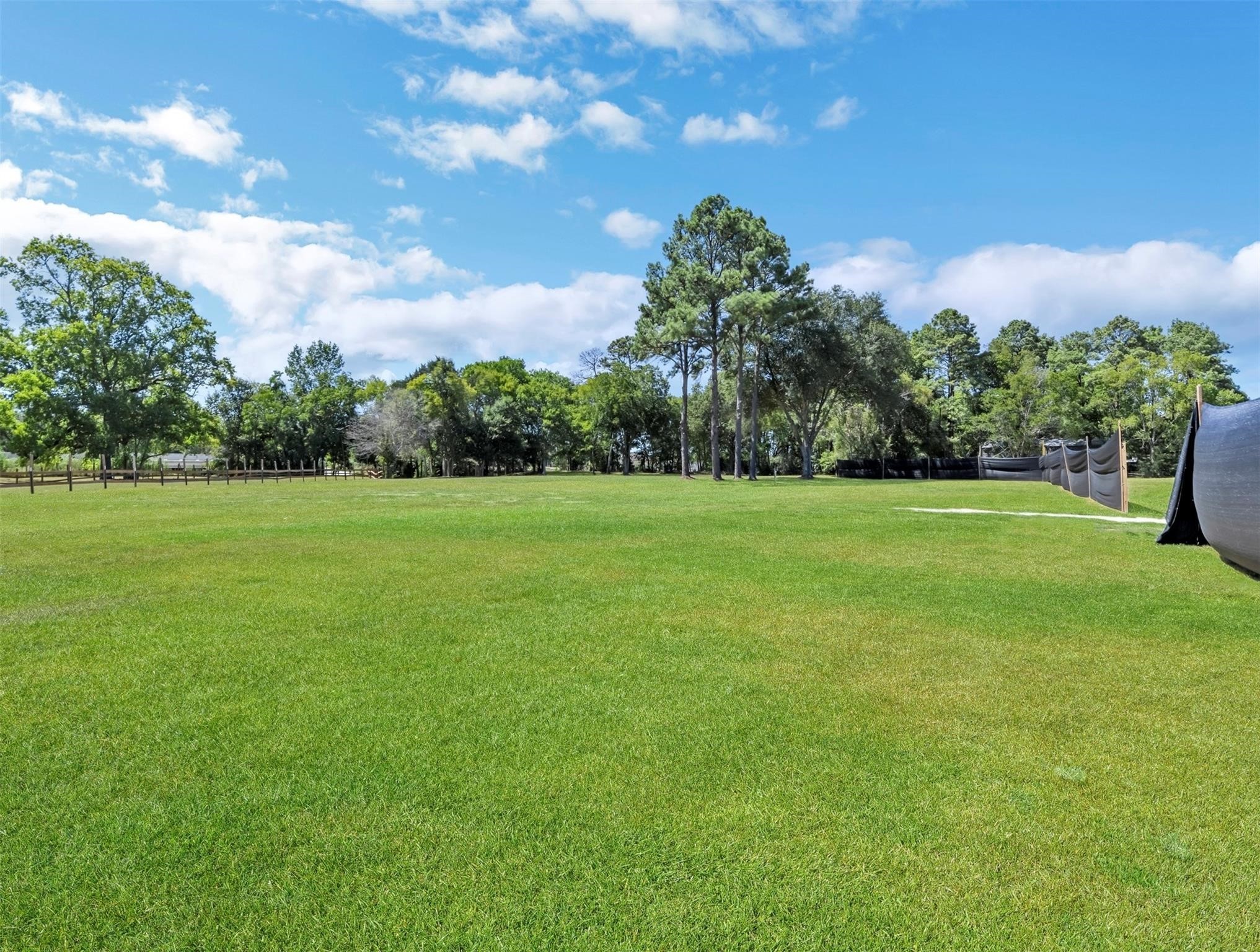 215 Reidland Road Crosby, TX 77532 - Photo 18 of 37 a view of a field with a tree in the background