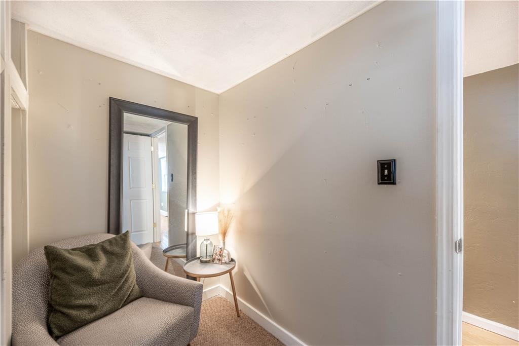 320 Deerfield Road Washington, PA 15301 - Photo 19 of 32 Bedroom #3 is a little different but so adorable. Currently used as a little reading nook AND