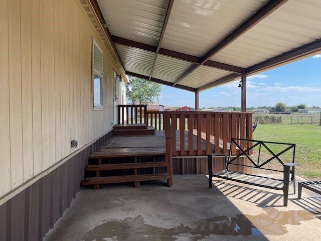 190 Private Road 4435 Rhome, TX 76078 - Photo 29 of 29 a view of a roof deck