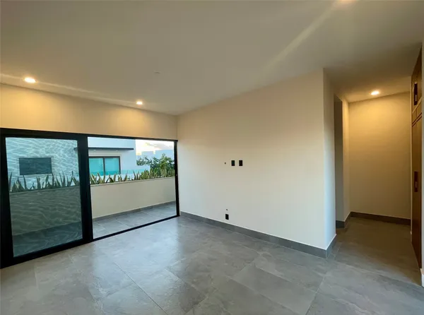 a view of a room with window