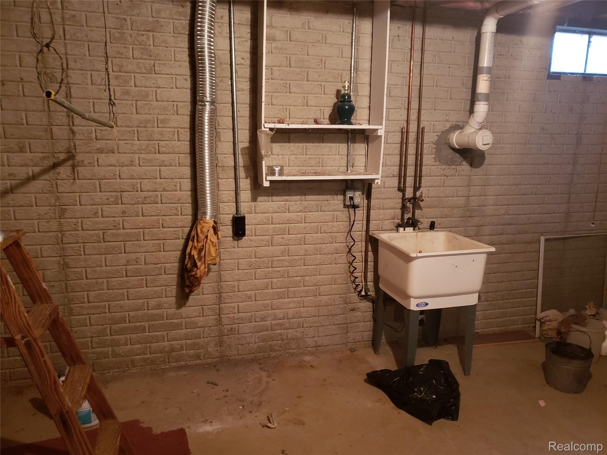 4552 Catlin Road Columbiaville, MI 48421 - Photo 20 of 41 Basement Second Laundry