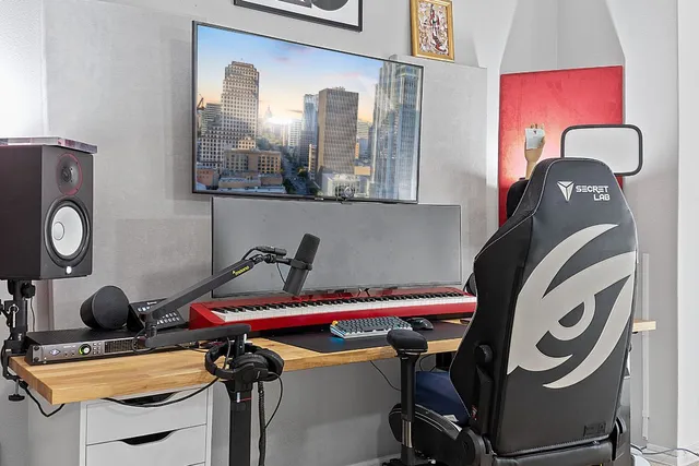 a view of storage and utility room with racks on the wall