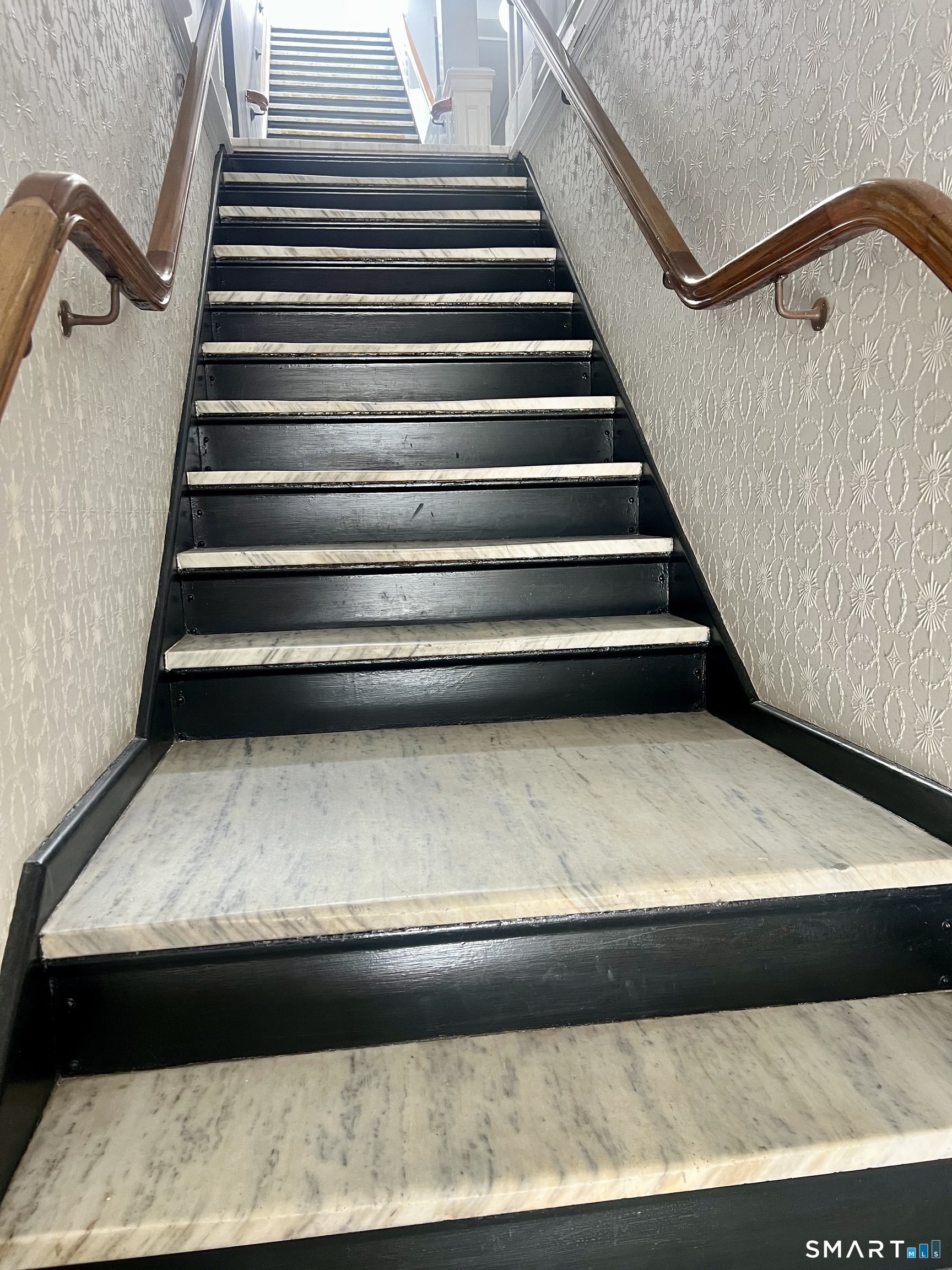 88 Main Street New Canaan, CT 06840 - Photo 22 of 26 Original Marble Stairs