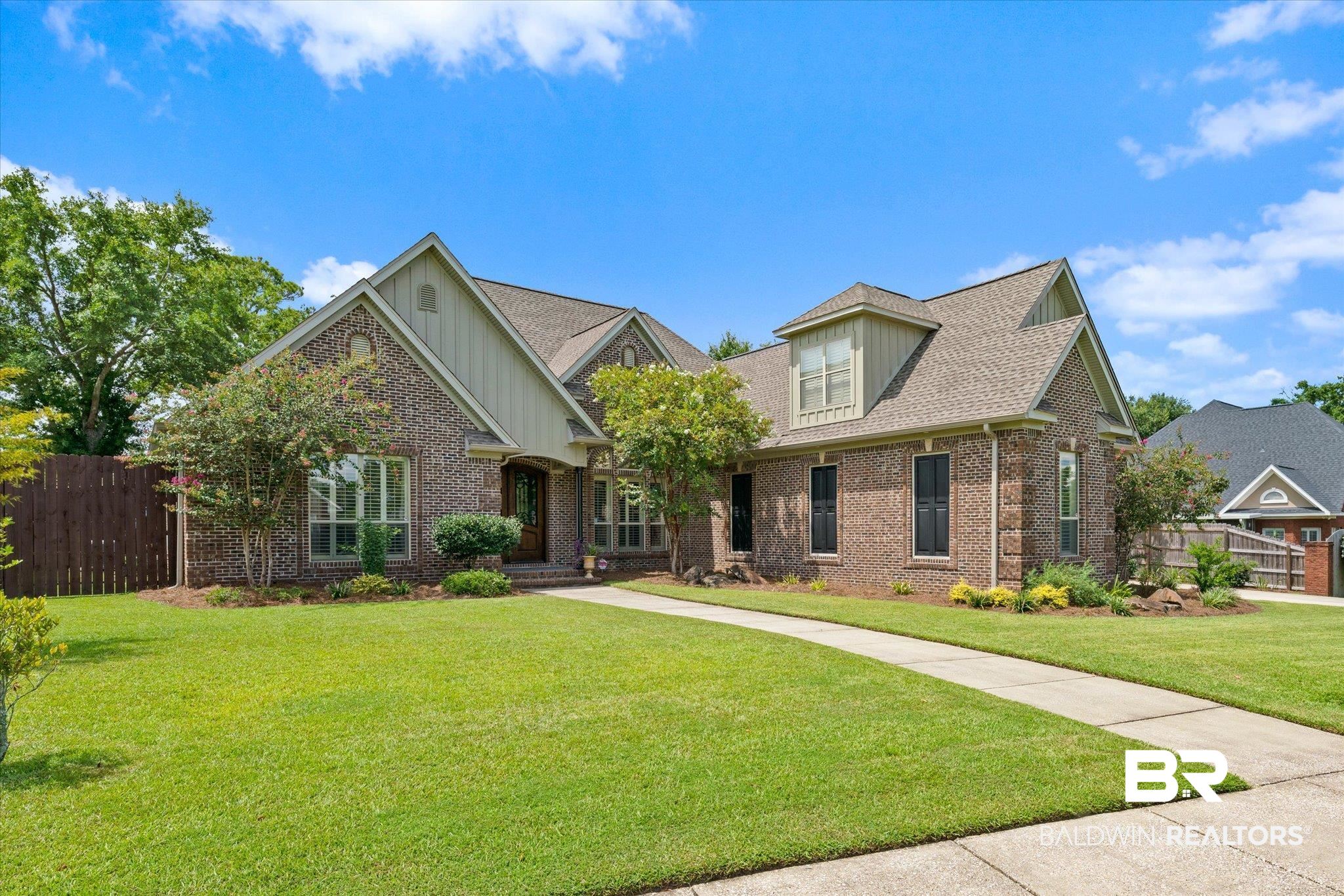 5683 Spring Landing Drive Theodore, AL 36582 - Photo 47 of 49 View of front facade featuring a front yard