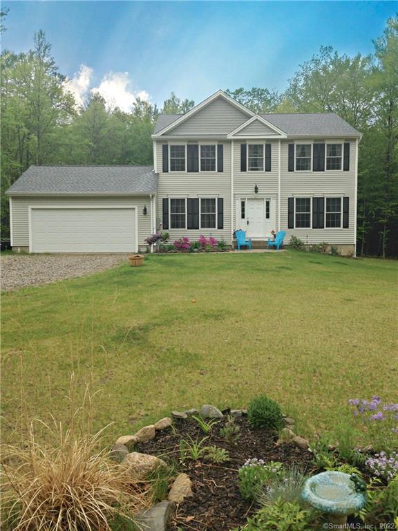 Welcome to 182 Wheeling Road, a perfect modern colonial for you to call home. With four bedrooms, two and a half bathrooms, a two car garage and 1.4 acres of green land, this is a gem tucked away on a quiet road in Andover, CT right on the Coventry border.