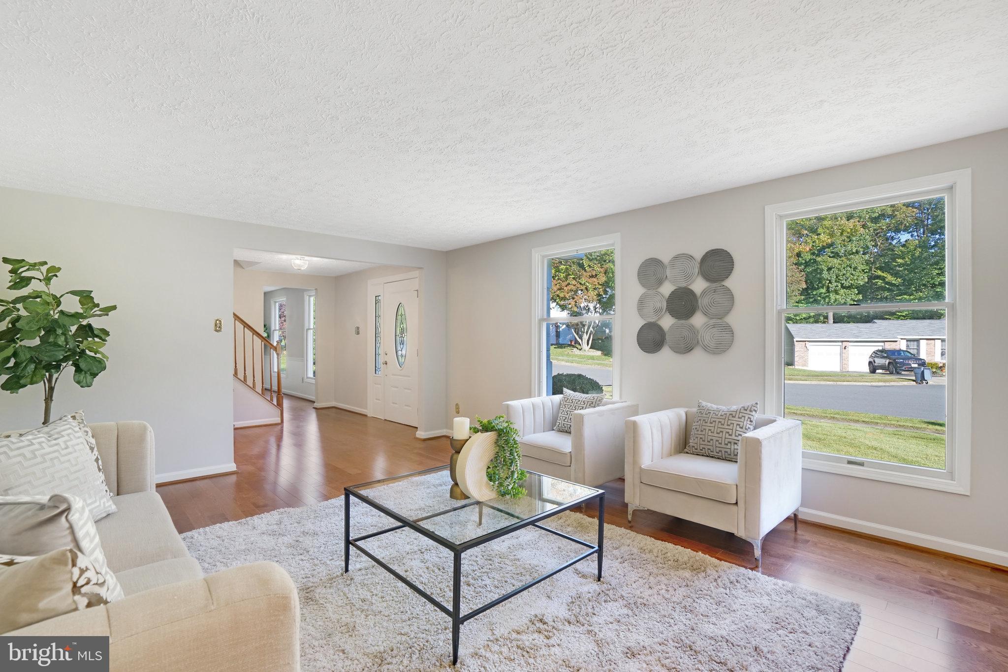 8012 Treasure Tree Court Springfield, VA 22153 - Photo 13 of 69 Light Filled Living Room