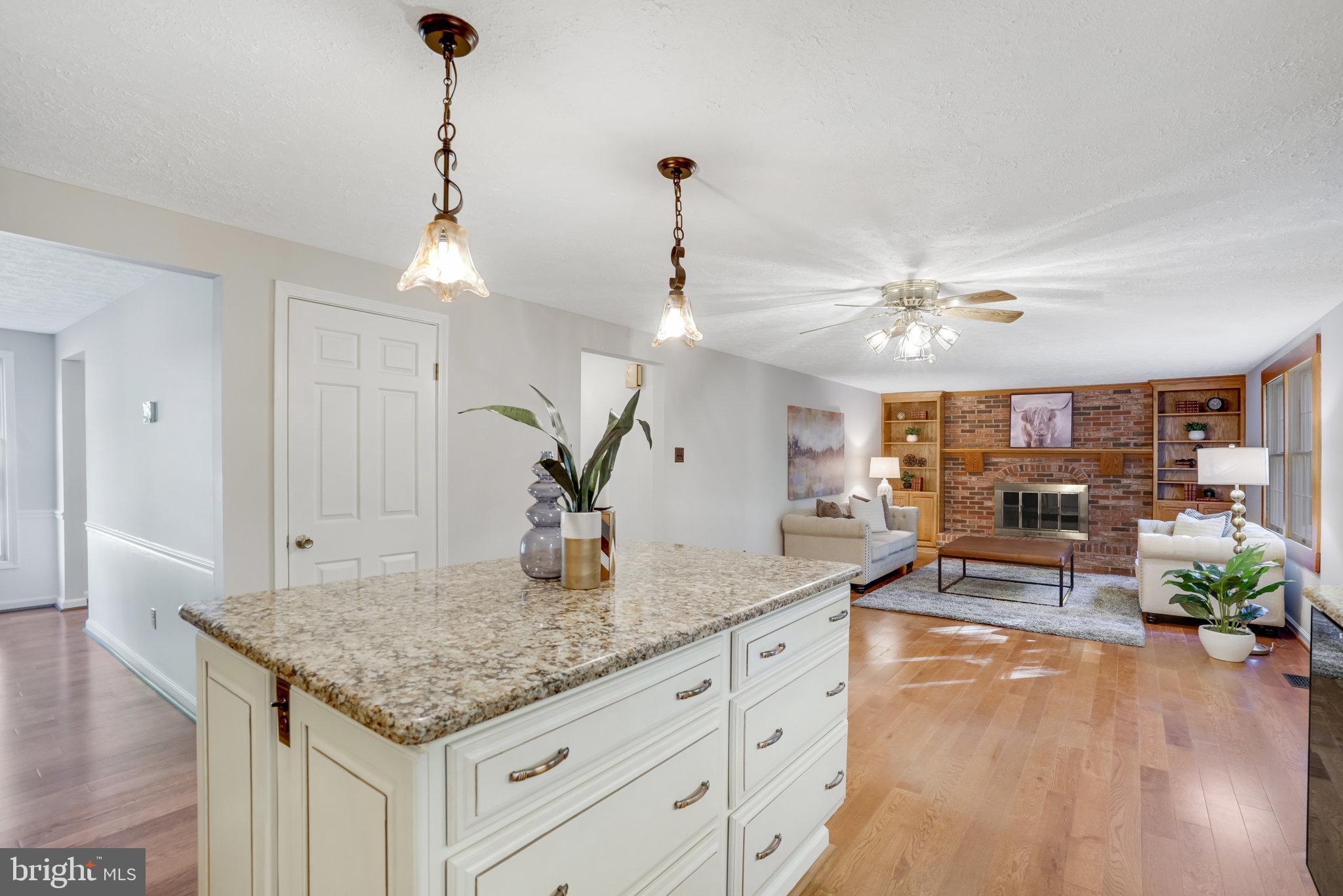 8012 Treasure Tree Court Springfield, VA 22153 - Photo 27 of 69 Easy Flow from Kitchen to Family Room