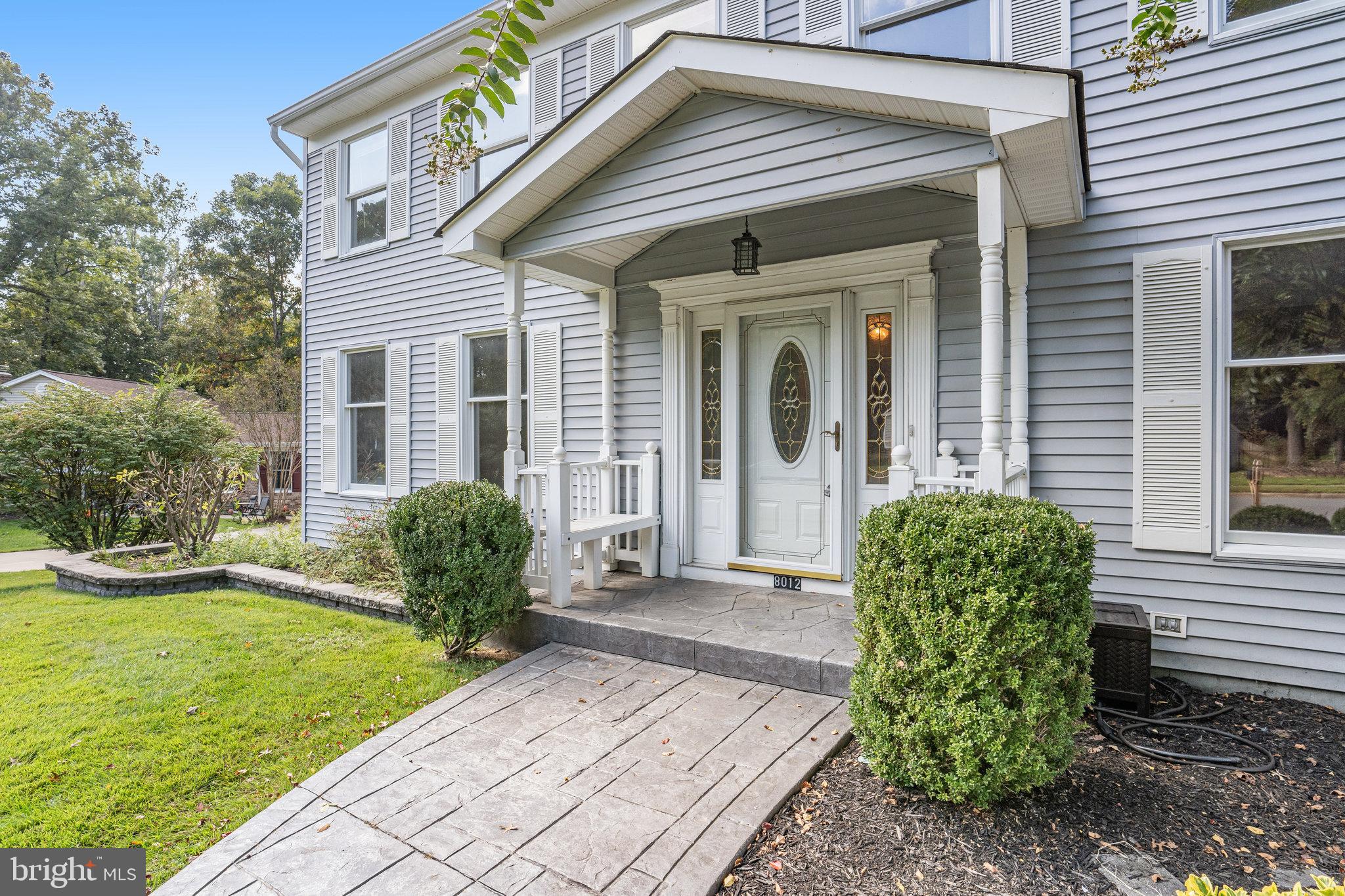 8012 Treasure Tree Court Springfield, VA 22153 - Photo 9 of 69 Elegant Front Porch Entrance