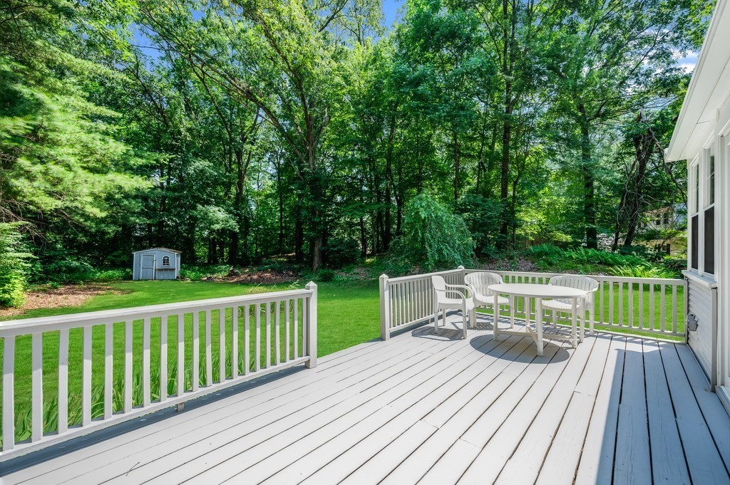 21 Cutler Drive Ashland, MA 01721 - Photo 24 of 28 a view of balcony with deck and trees
