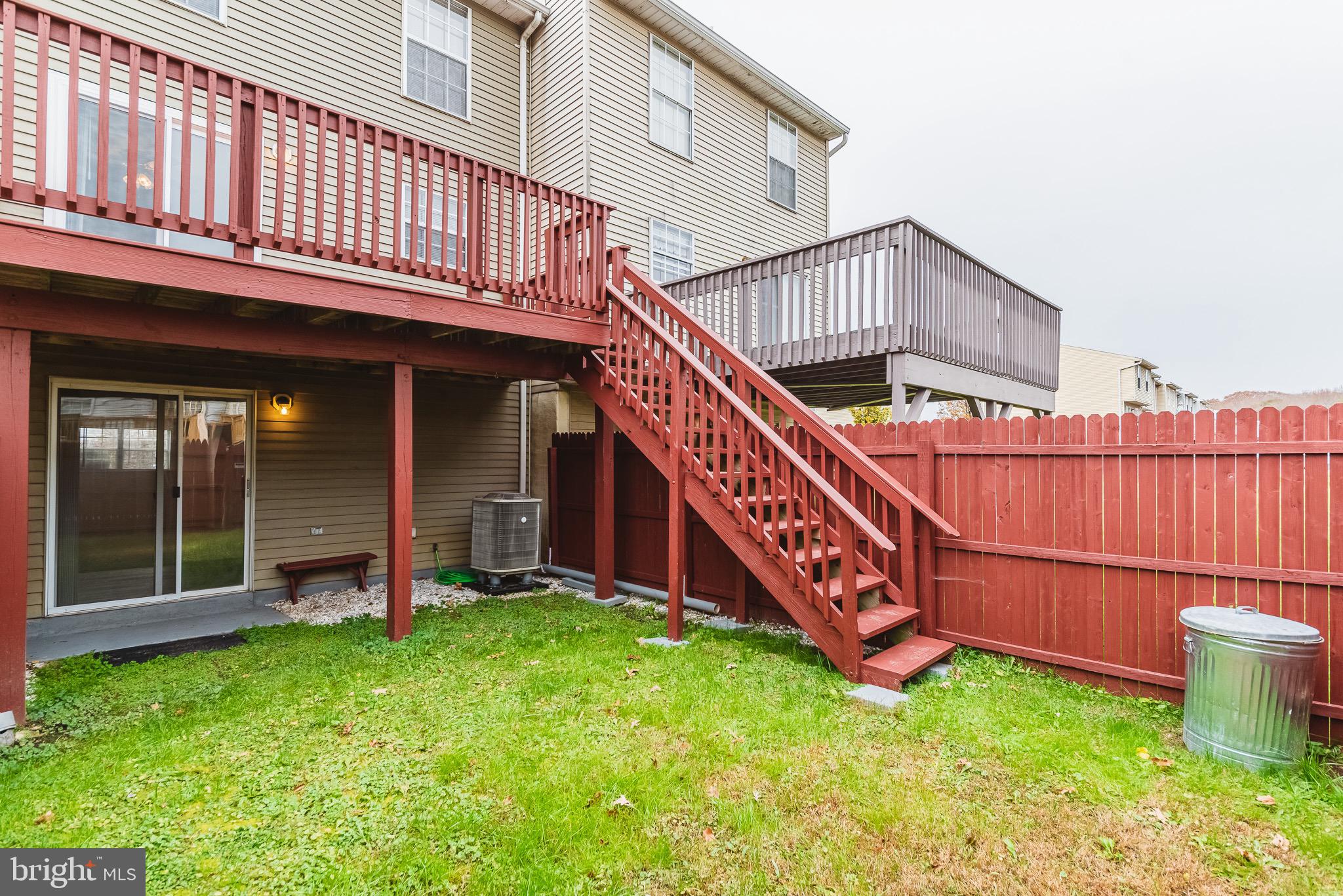 4010 Rustico Road Baltimore, MD 21220 - Photo 22 of 30 Deck w/stair to Fenced Yard