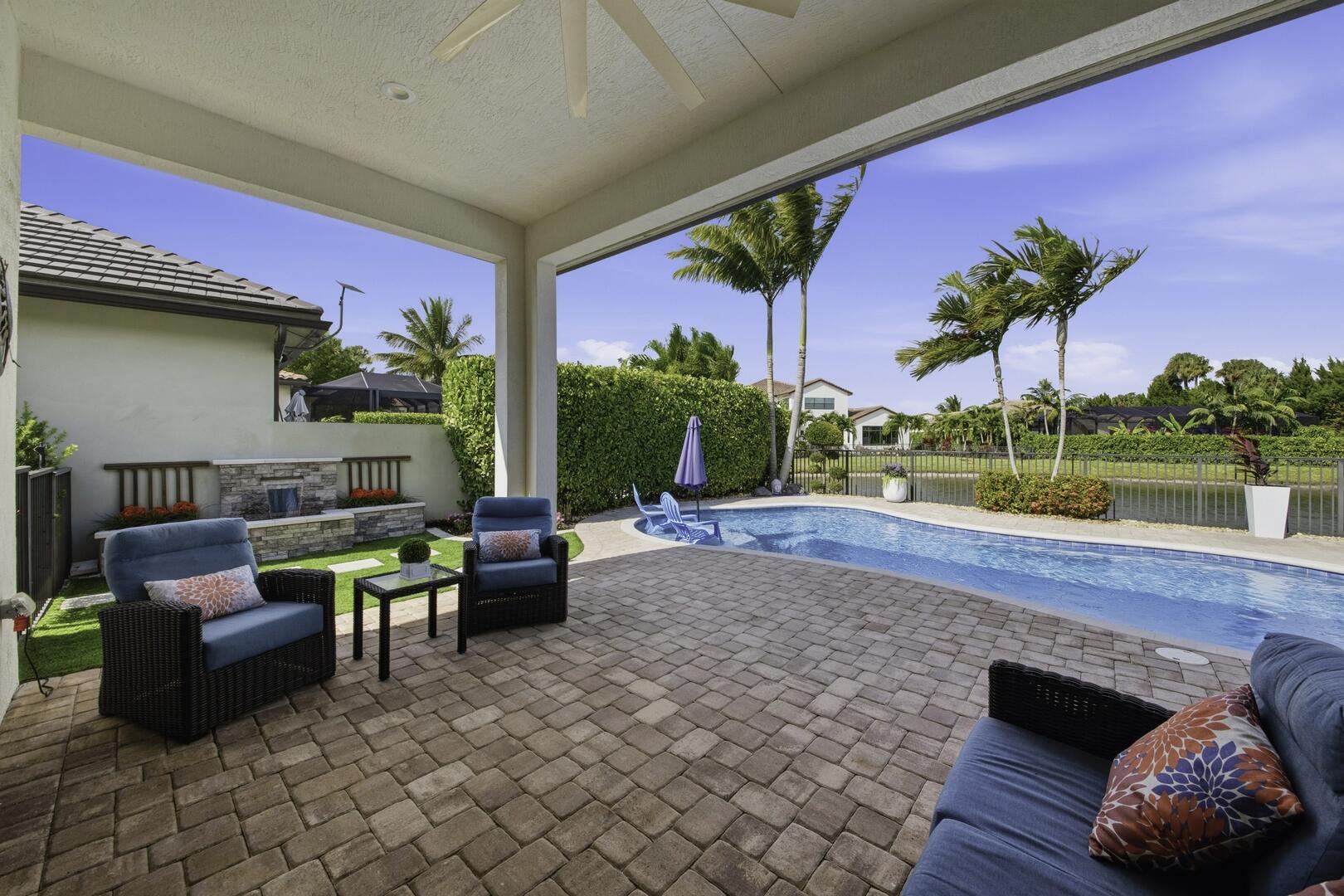 8644 Grand Prix Lane Boynton Beach, FL 33472 - Photo 26 of 59 Covered Patio