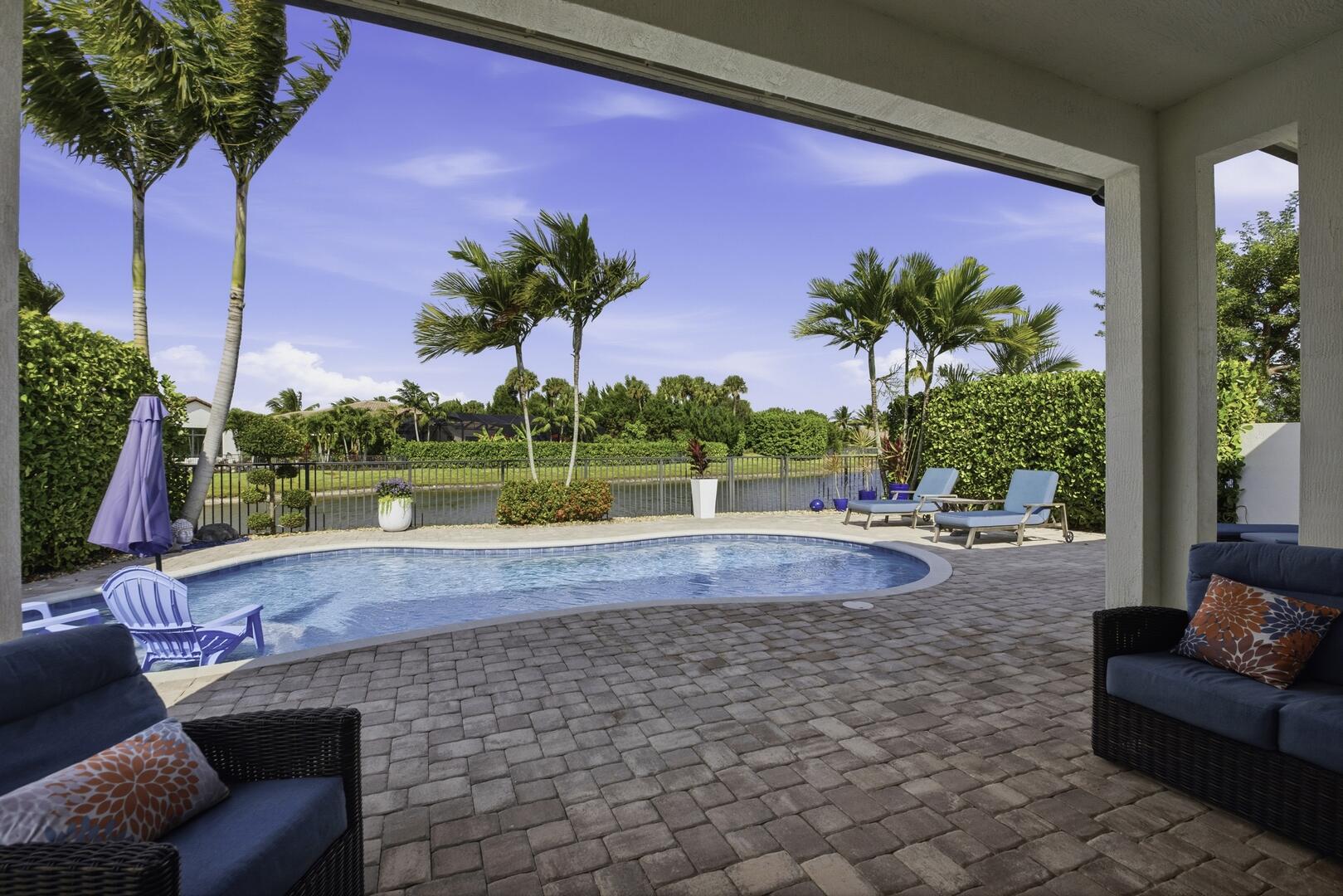 8644 Grand Prix Lane Boynton Beach, FL 33472 - Photo 27 of 59 Covered Patio