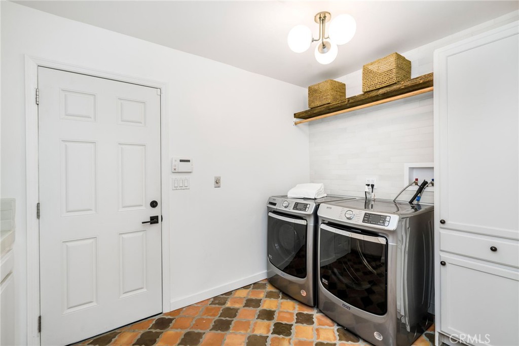 24743 Vantage Point Terrace Malibu, CA 90265 - Photo 50 of 64 a utility room with dryer and washer