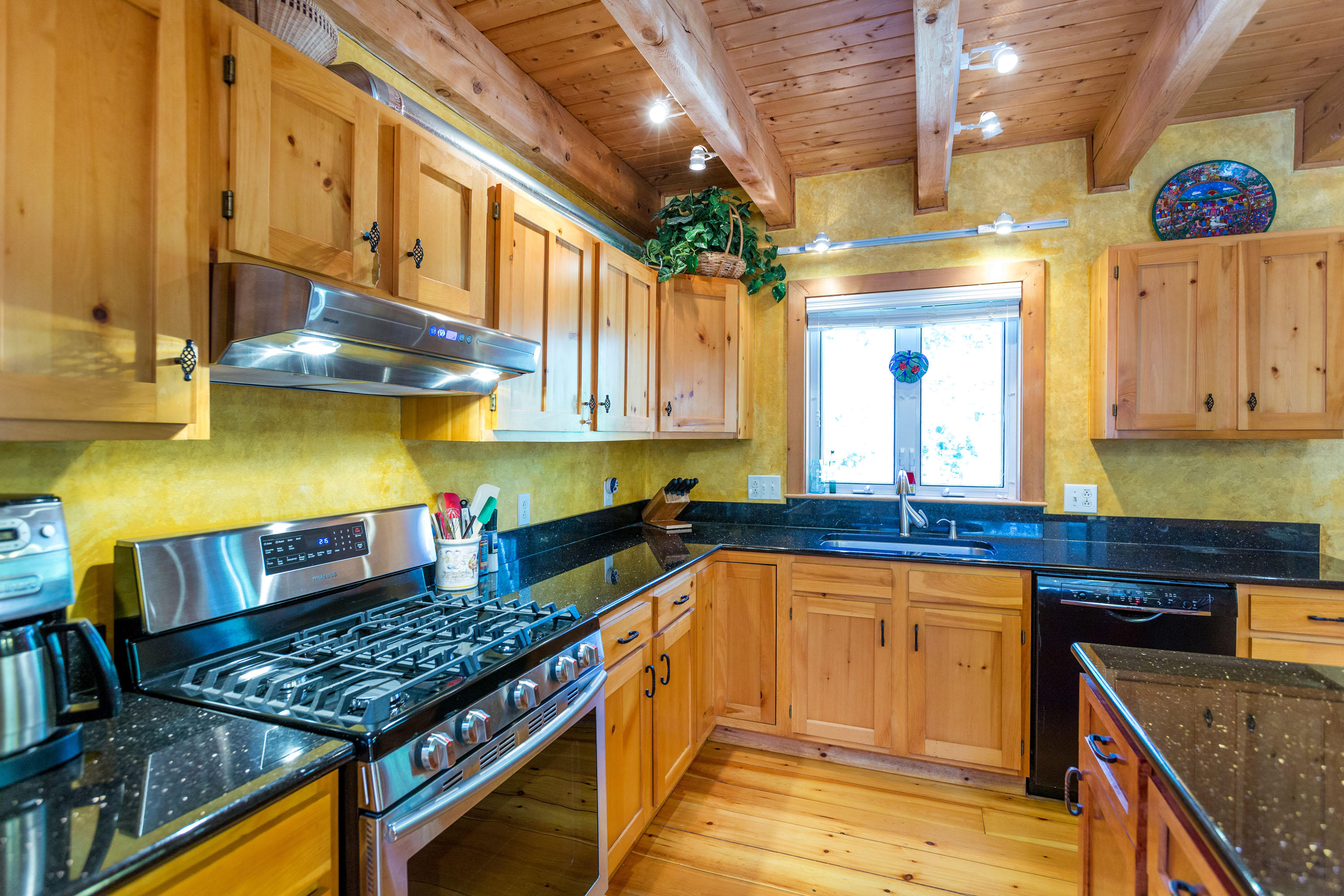 14 Brickyard Cove Road Harpswell, ME 04079 - Photo 12 of 40 Granite kitchen, gas range