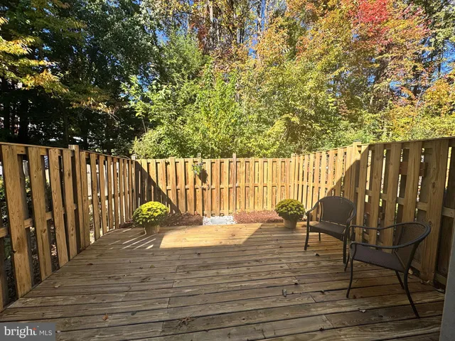 a view of outdoor space with seating