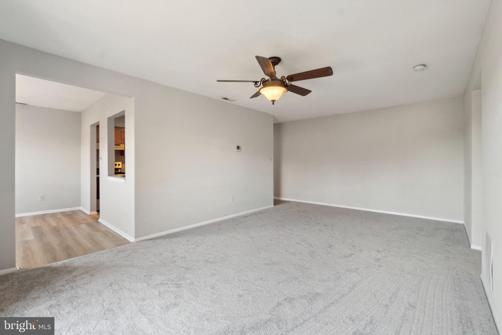 1003 Spring Gate Road, Unit 2B Catonsville, MD 21228 - Photo 11 of 27 Living room with Brand New Carpet