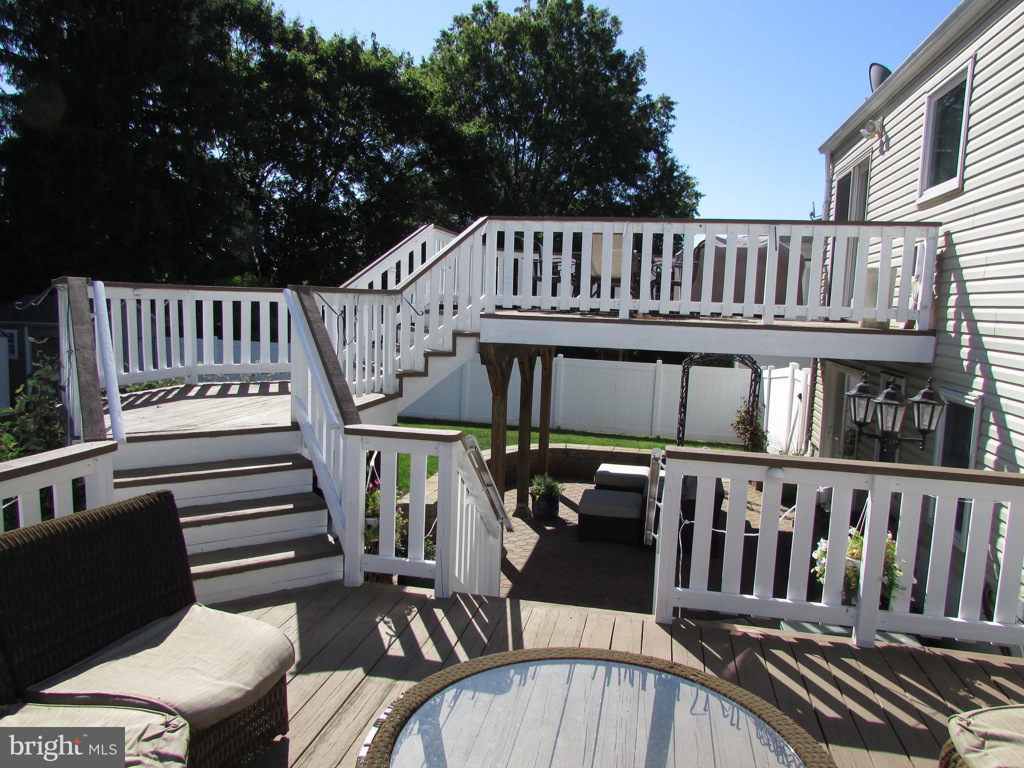 73 Elmont Road Hamilton, NJ 08610 - Photo 34 of 44 Three tier deck