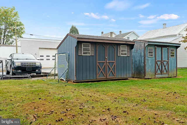a view of a house with patio