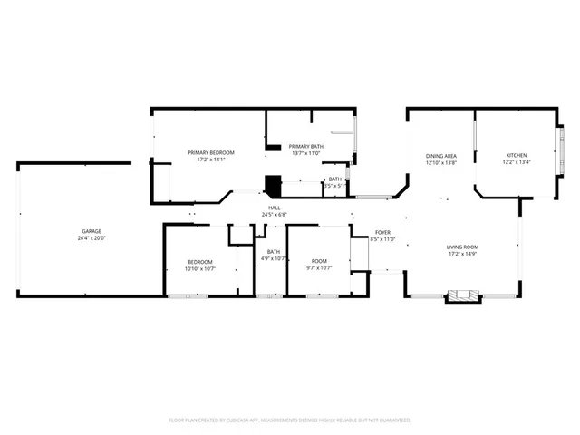 a picture of a room with racks on the wall