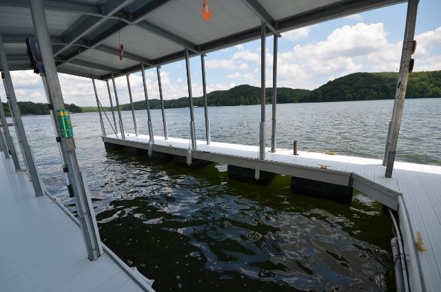 328 River Trace Road Dover, TN 37058 - Photo 18 of 30 a view of a back yard from a balcony