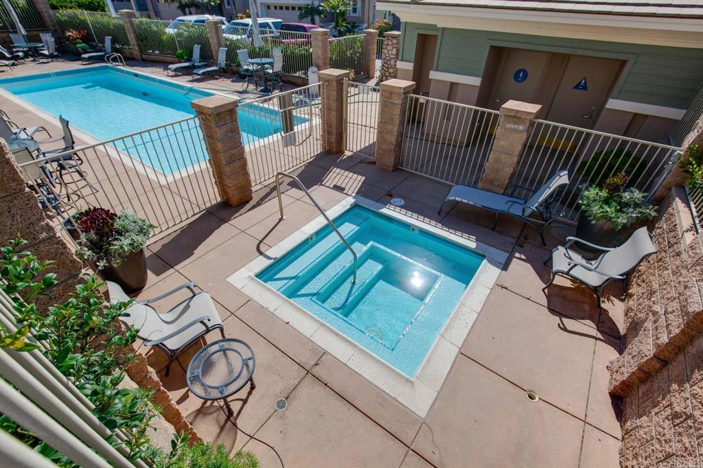 2738 MacKinnon Ranch Road Cardiff-by-the-Sea, CA 92007 - Photo 47 of 58 a view of a chairs and table in the balcony