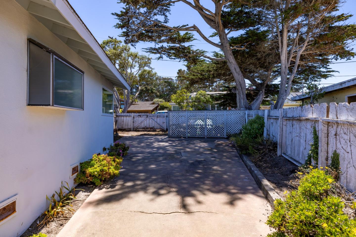 30 Acropolis Street Pacific Grove, CA 93950 - Photo 30 of 36 a view of a backyard with a garden