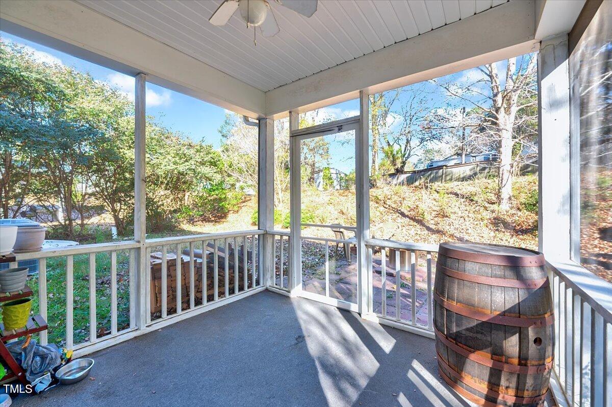 197 Depot Ridge Road Garner, NC 27529 - Photo 23 of 28 Screened Porch