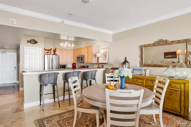 a view of an ocean from a terrace