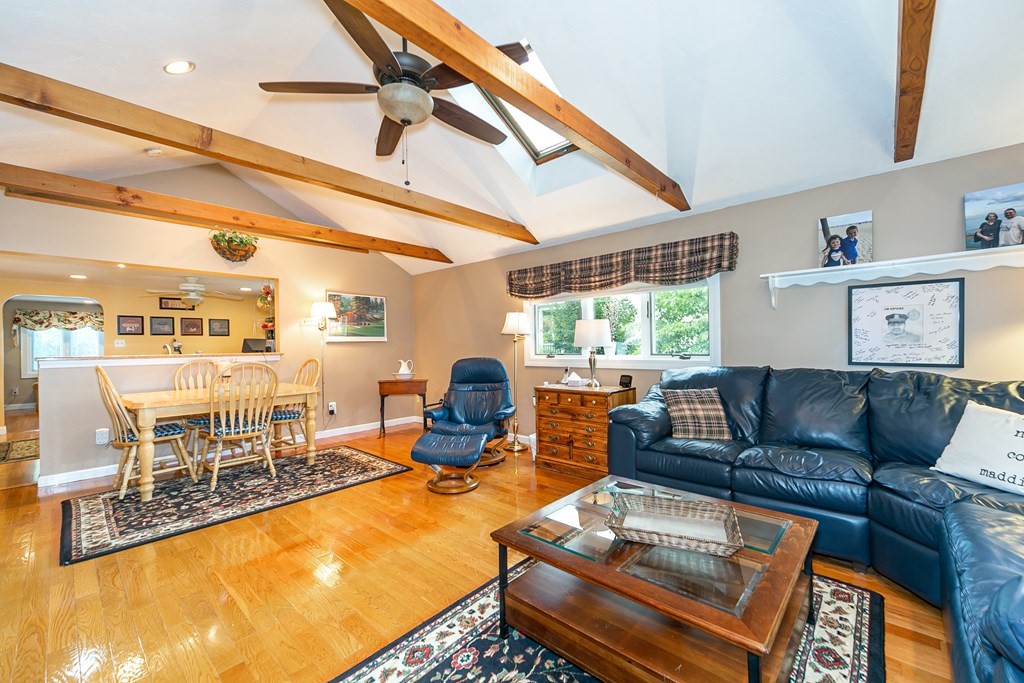 357 Webster Street Needham, MA 02494 - Photo 9 of 30 a living room with furniture and a large window