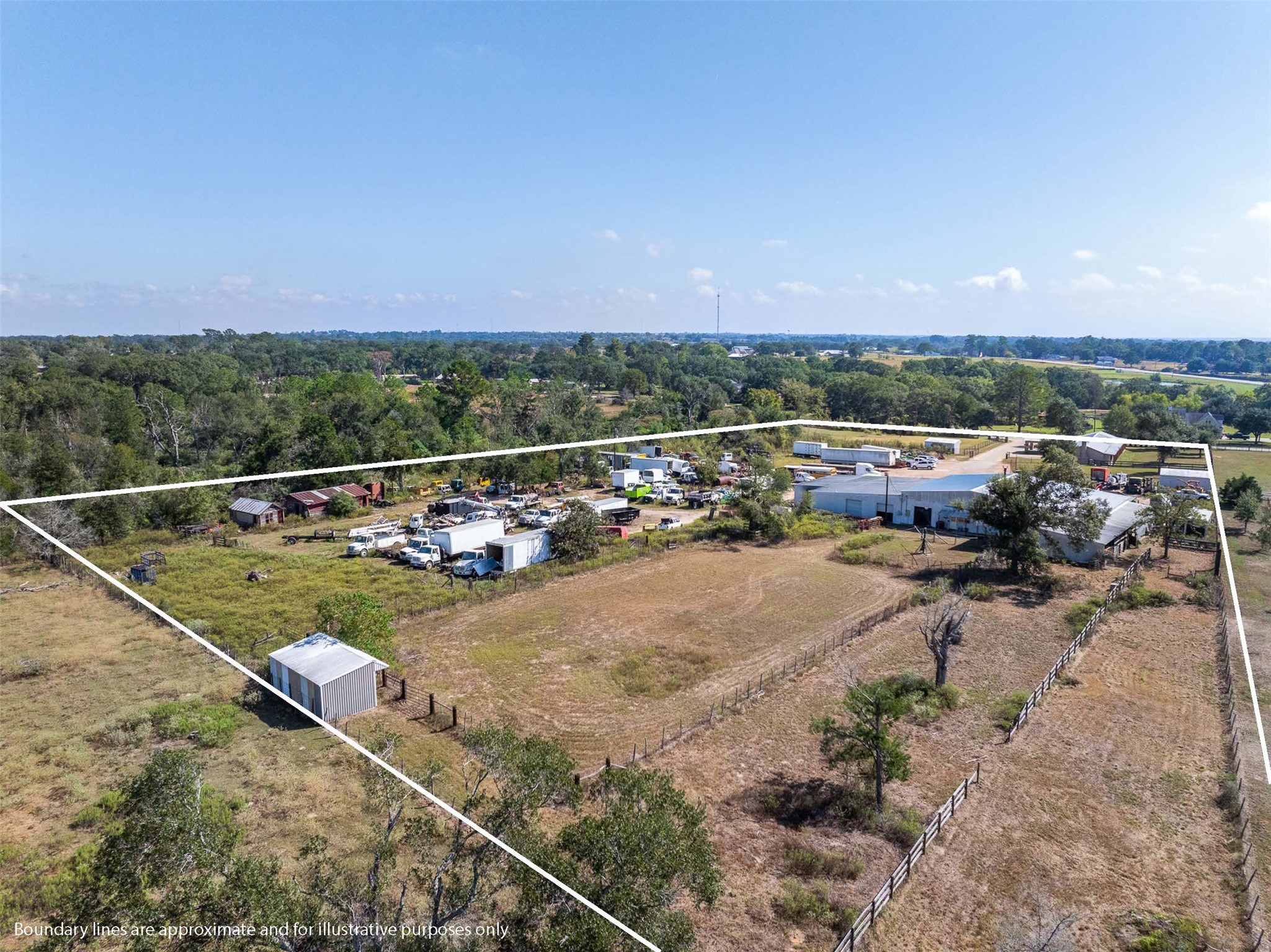 1611 Koy Road Bellville, TX 77418 - Photo 43 of 44 a view of a balcony with yard