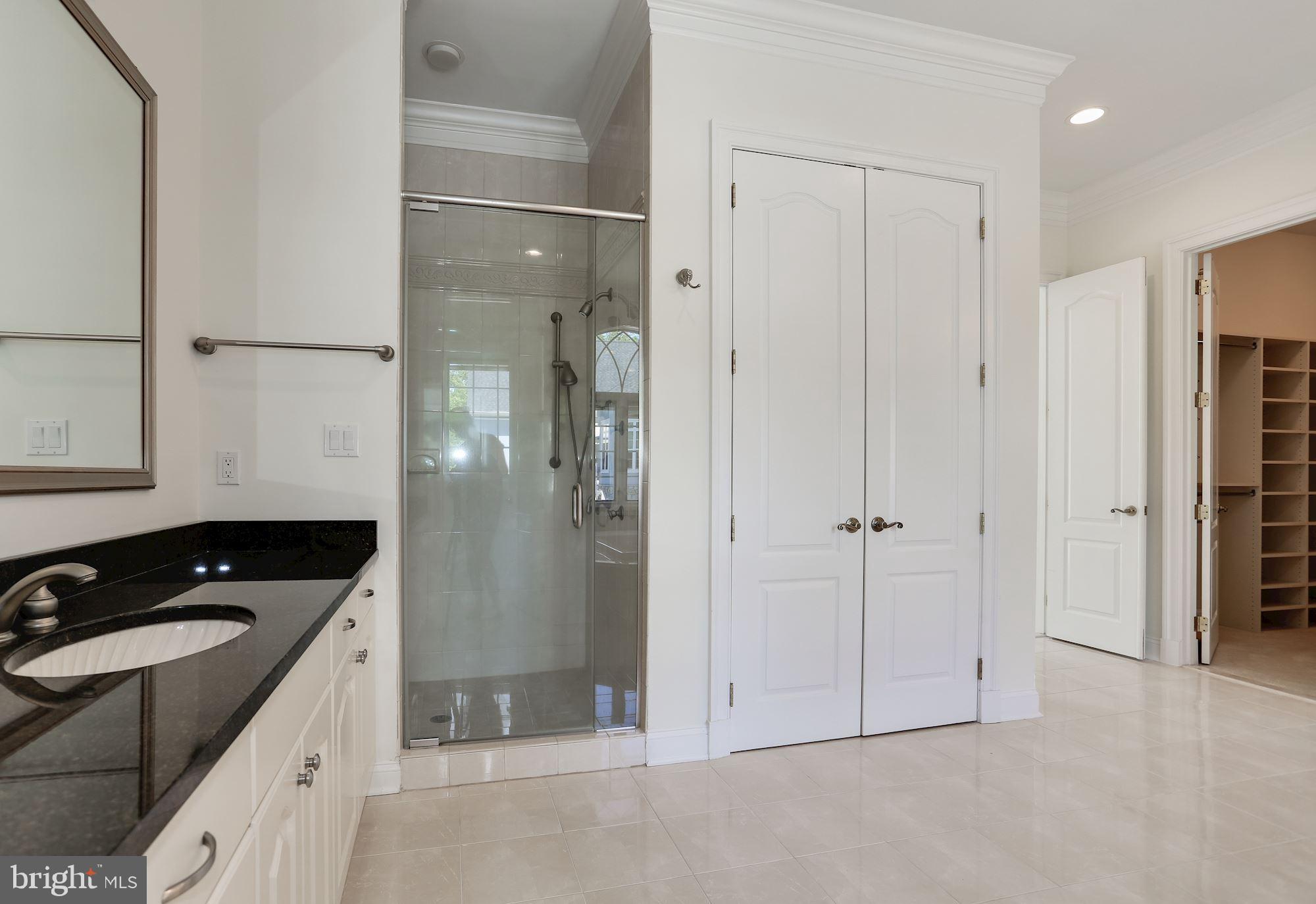 8705 Falls Road Potomac, MD 20854 - Photo 29 of 67 Master bath glass shower enclosure