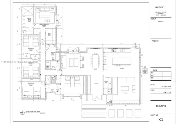 $2,900,000 | 10945 Southwest 75th Court, Pinecrest, FL 33156