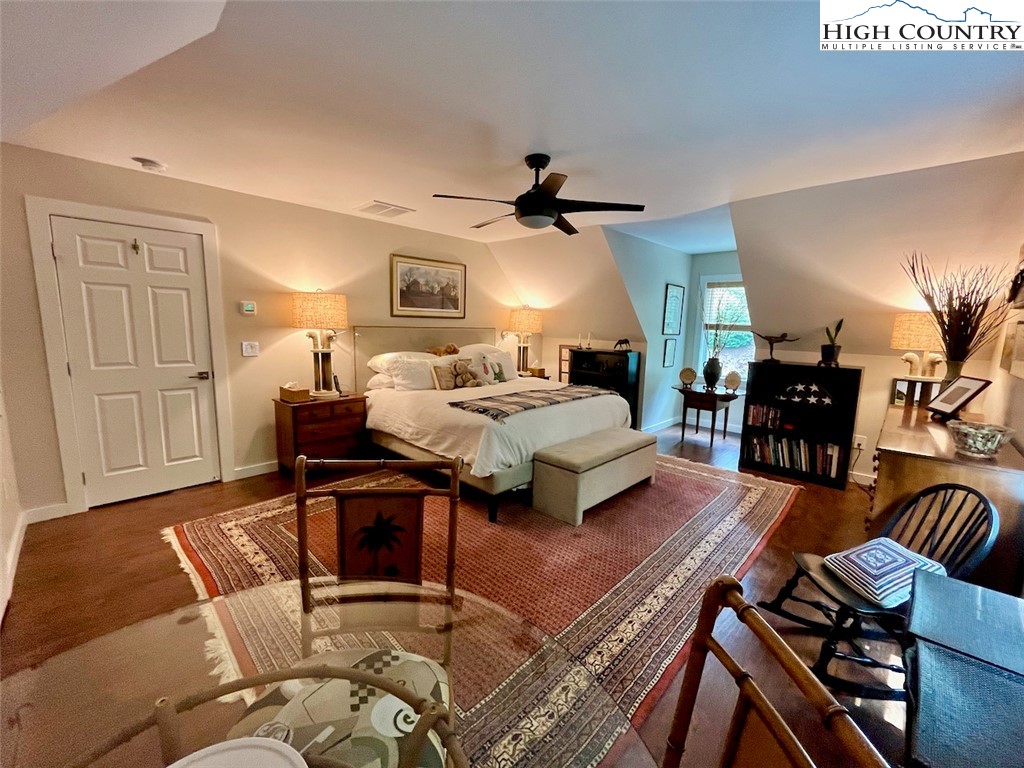 366 Russelton Road Boone, NC 28607 - Photo 18 of 29 a living room with furniture and a wooden floor