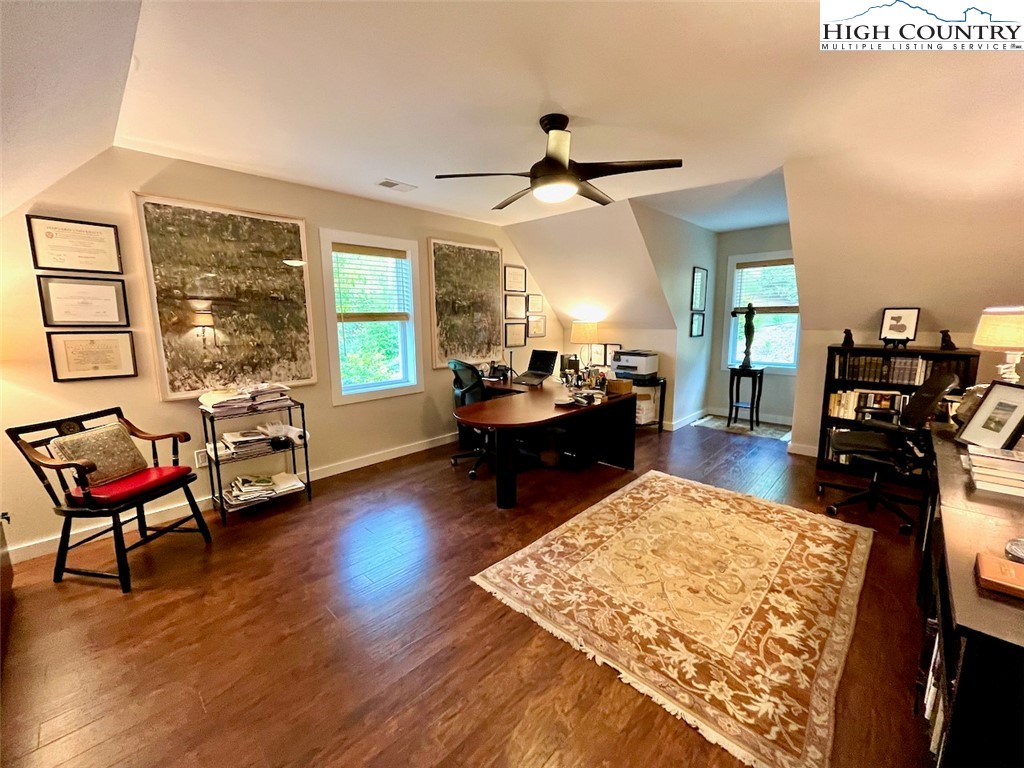 366 Russelton Road Boone, NC 28607 - Photo 21 of 29 a living room with furniture and wooden floor