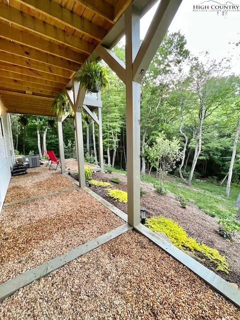 366 Russelton Road Boone, NC 28607 - Photo 25 of 29 a view of swimming pool with a patio