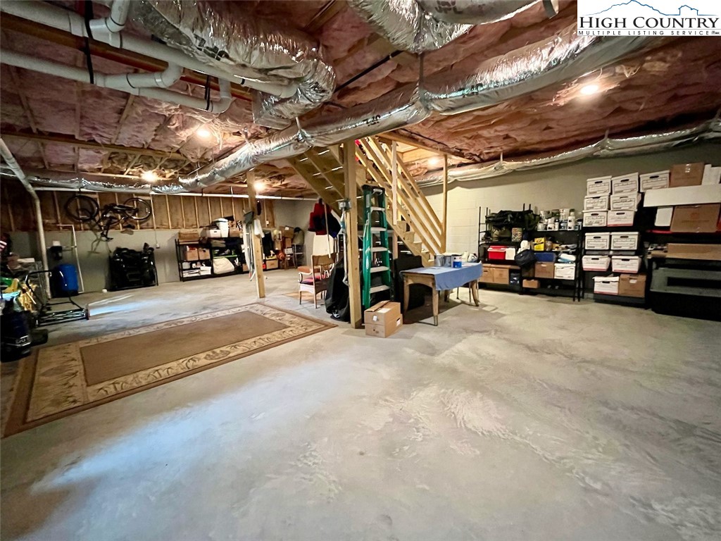 366 Russelton Road Boone, NC 28607 - Photo 27 of 29 a view of parking garage with cars