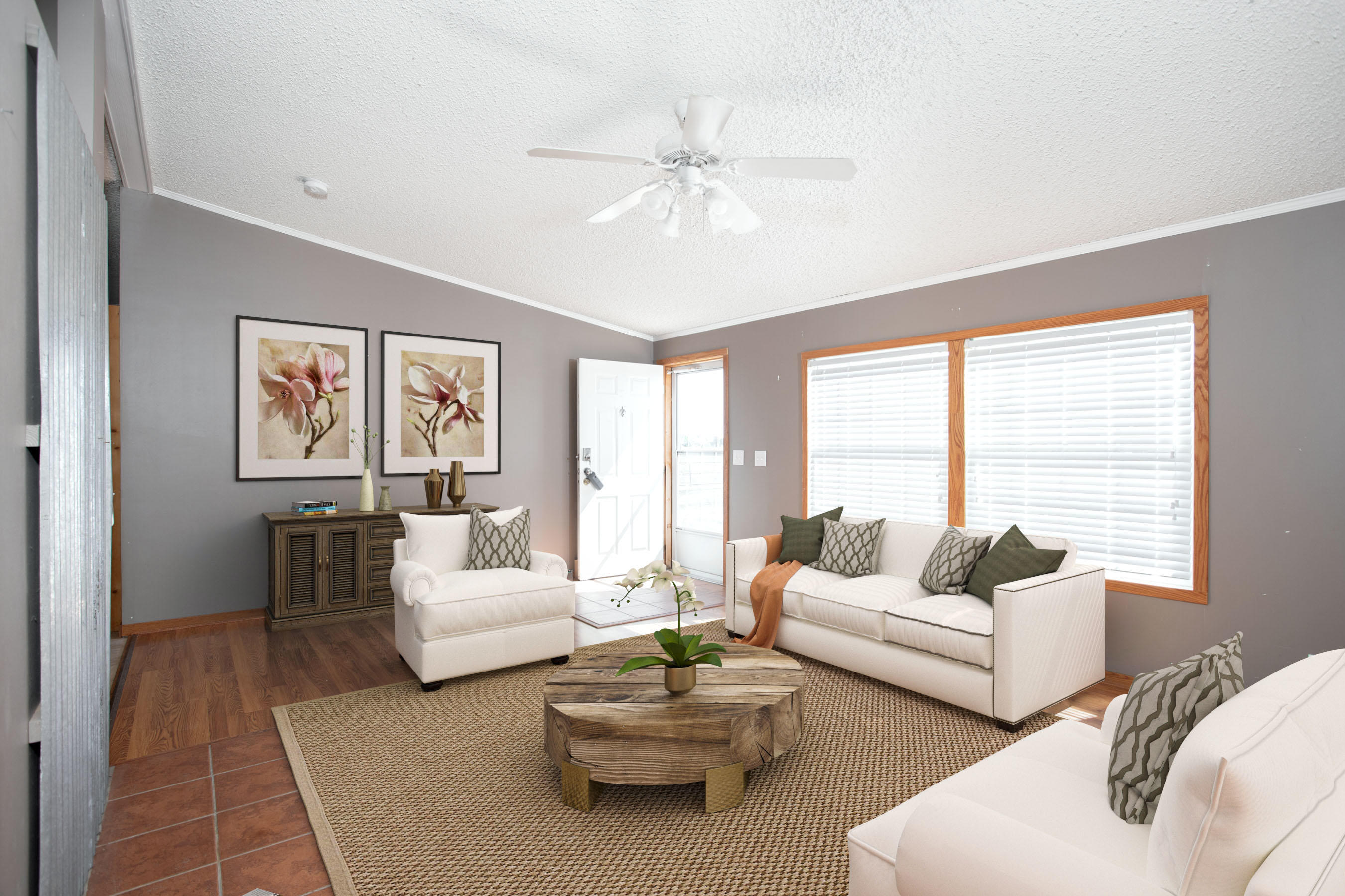 Virtual staging Living area