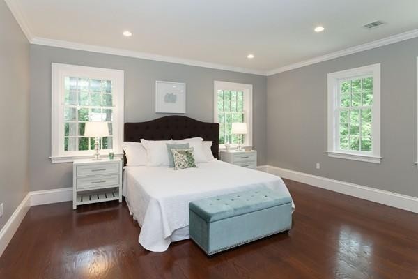 15 Cedar Road Brookline, MA 02467 - Photo 12 of 14 a bedroom with a bed and a window