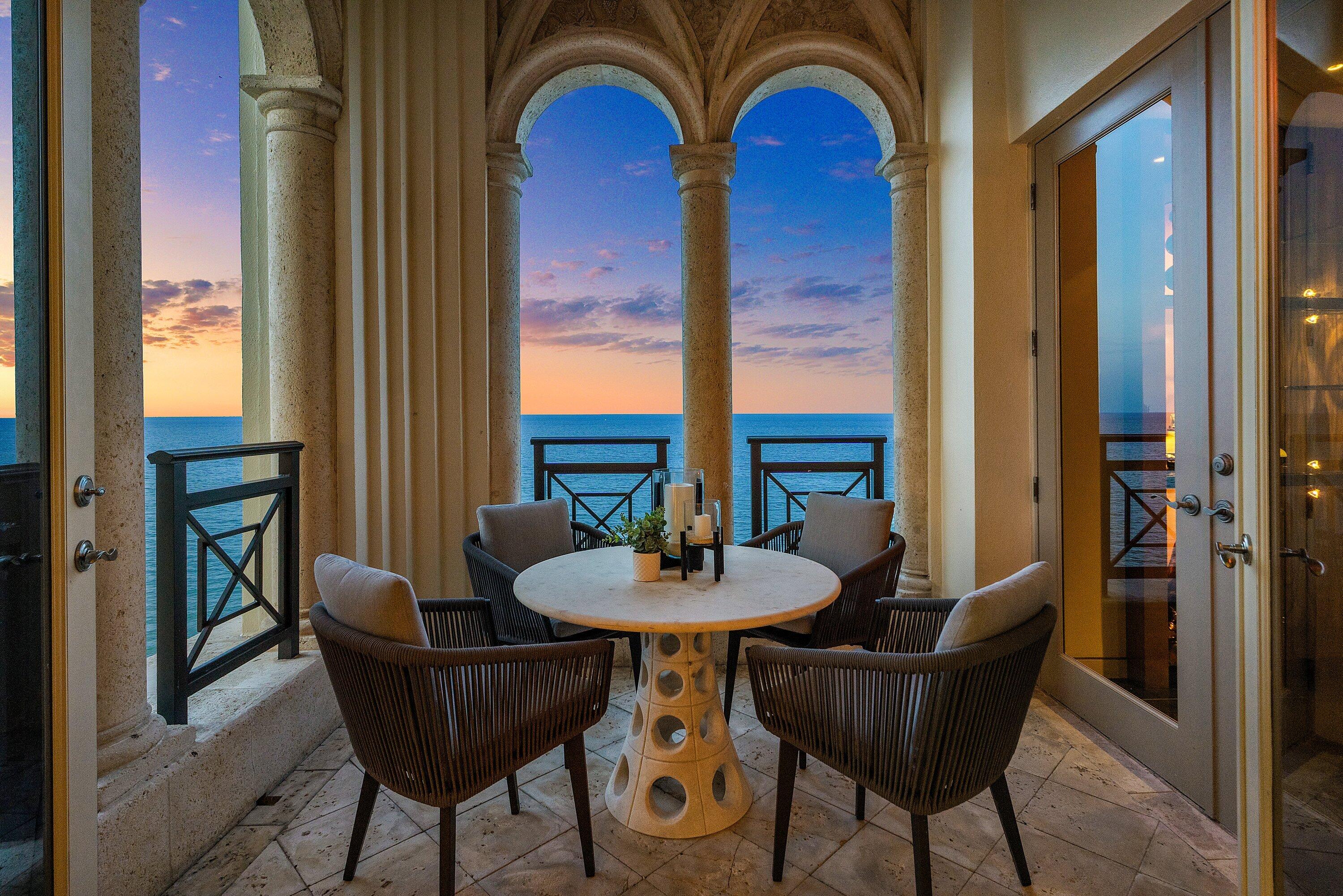 400 South Ocean Boulevard, Unit PH2 Boca Raton, FL 33432 - Photo 54 of 58 Ocean View Balcony 2